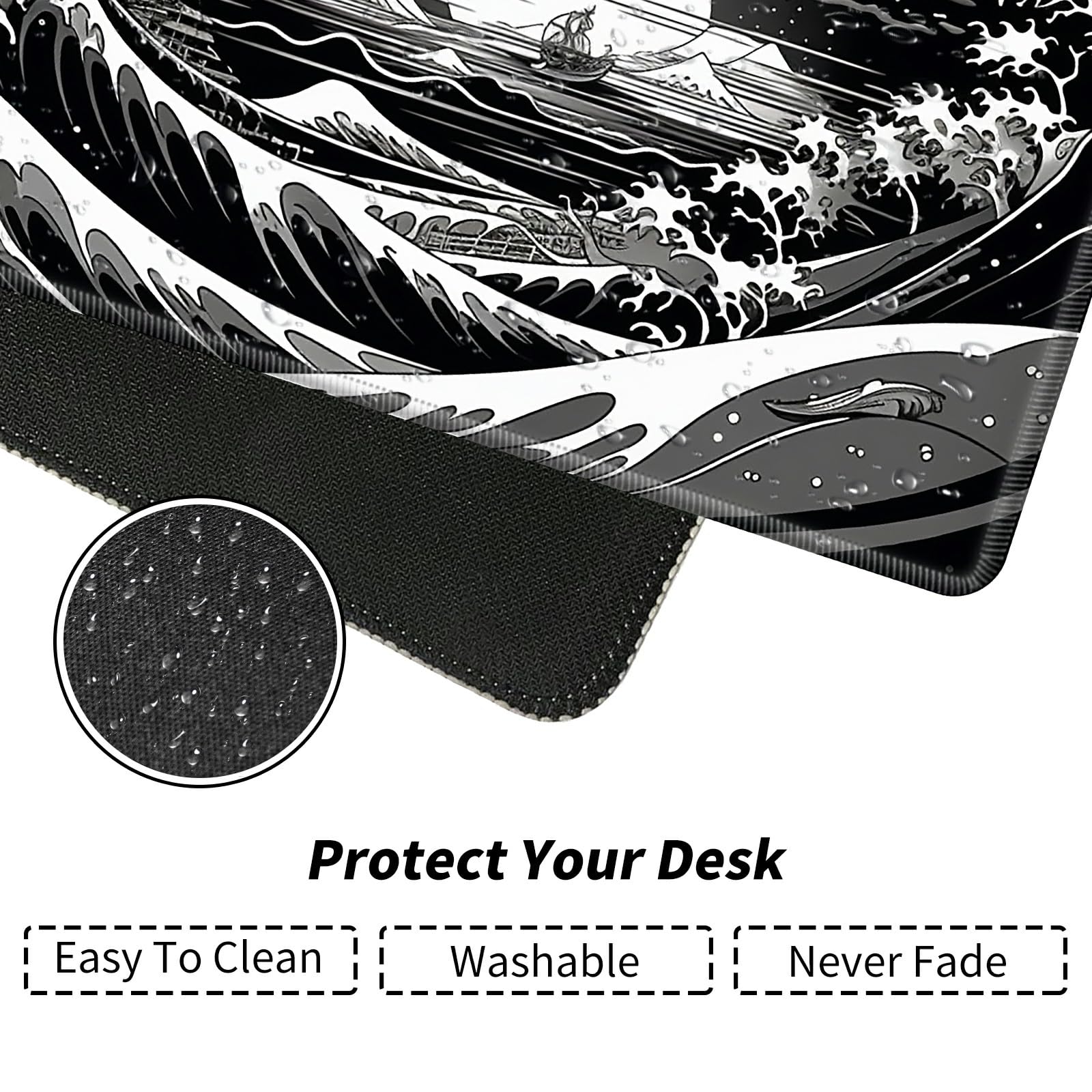 Amazon.com: Great Wave for MTG & TCG Playmat,BFDHGQZC 24